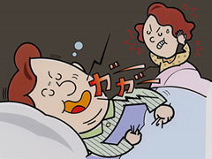 1.いびきと睡眠時無呼吸症候群（SAS）との関連を知って症状をチェックしてみましょう